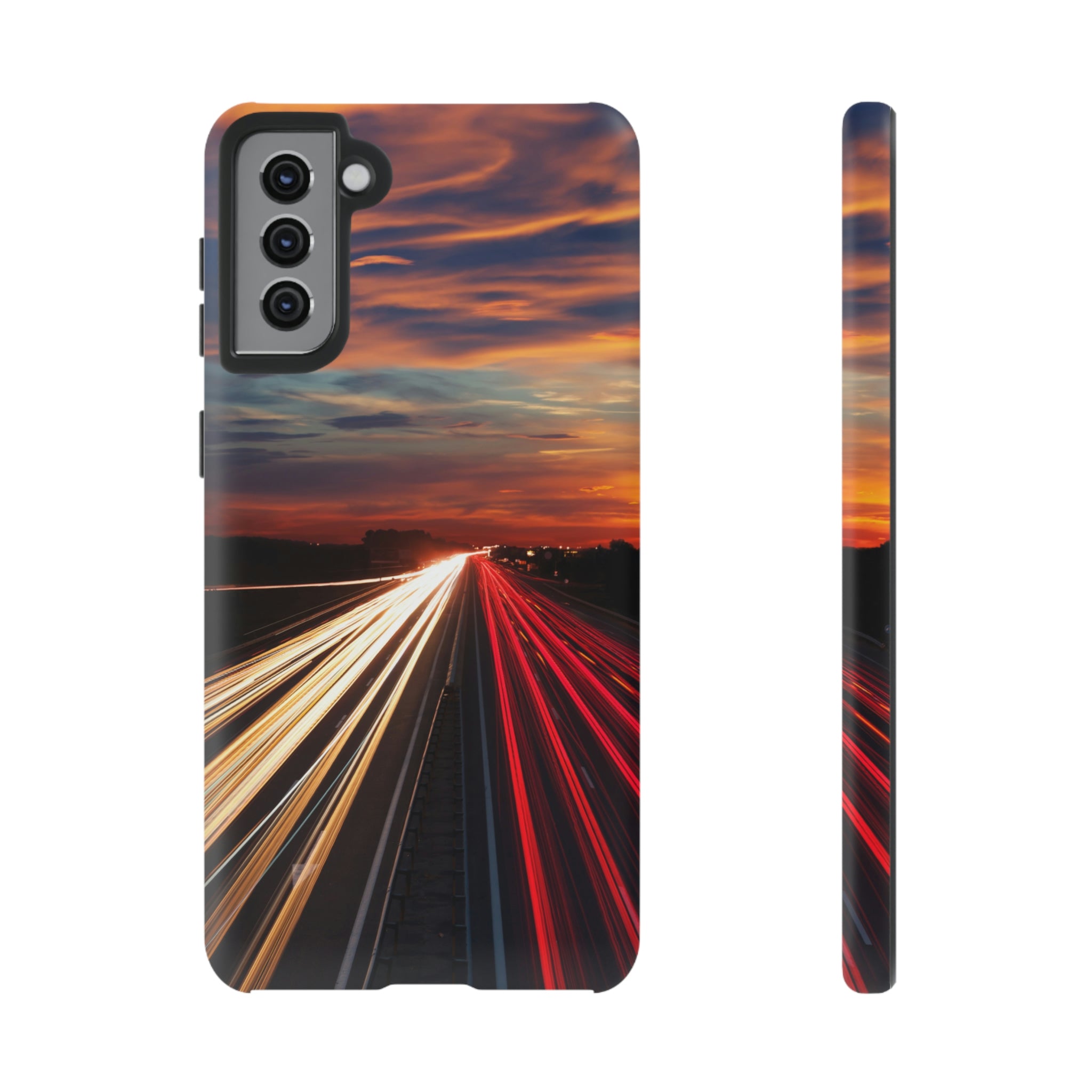 City Lights Android Case (Protective) Samsung Galaxy S21 Plus Matte Phone Case