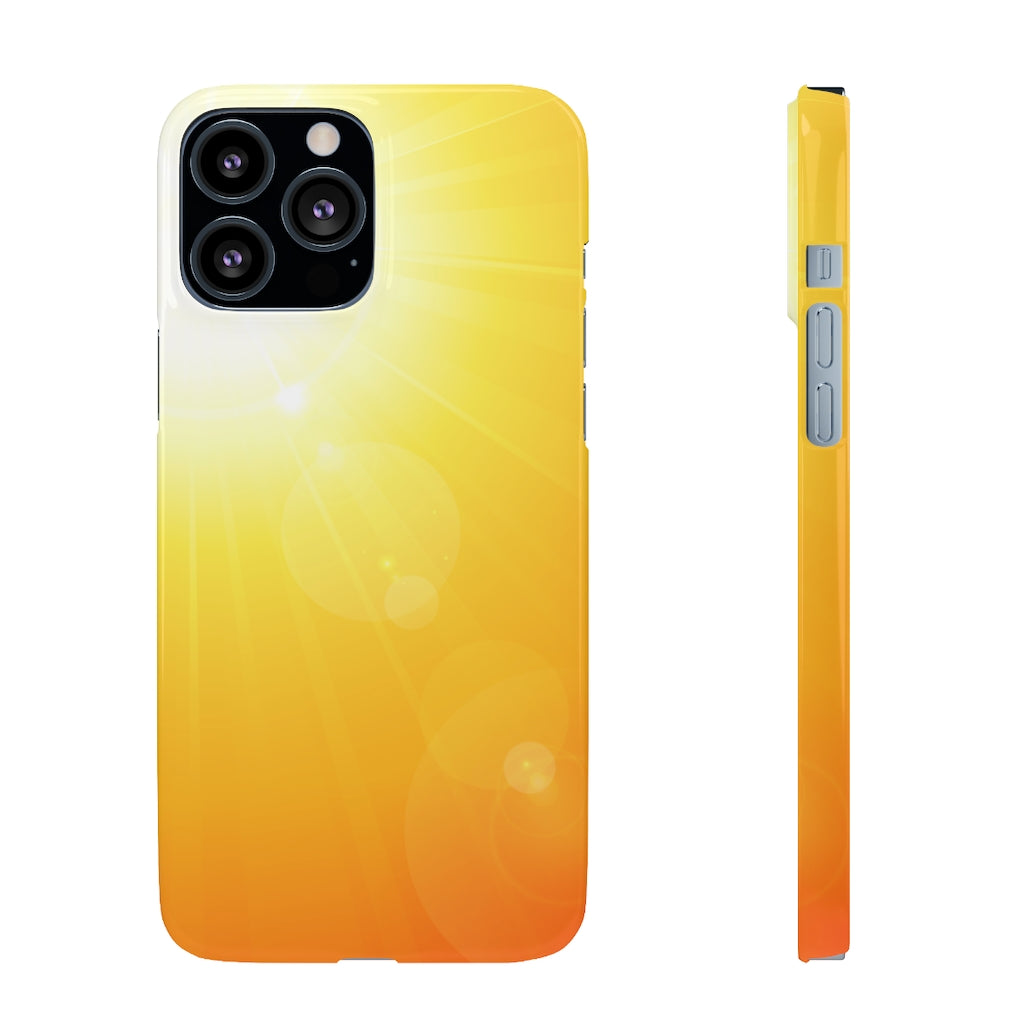 Bright Summer Sun Samsung/iPhone (Slim) Phone Case