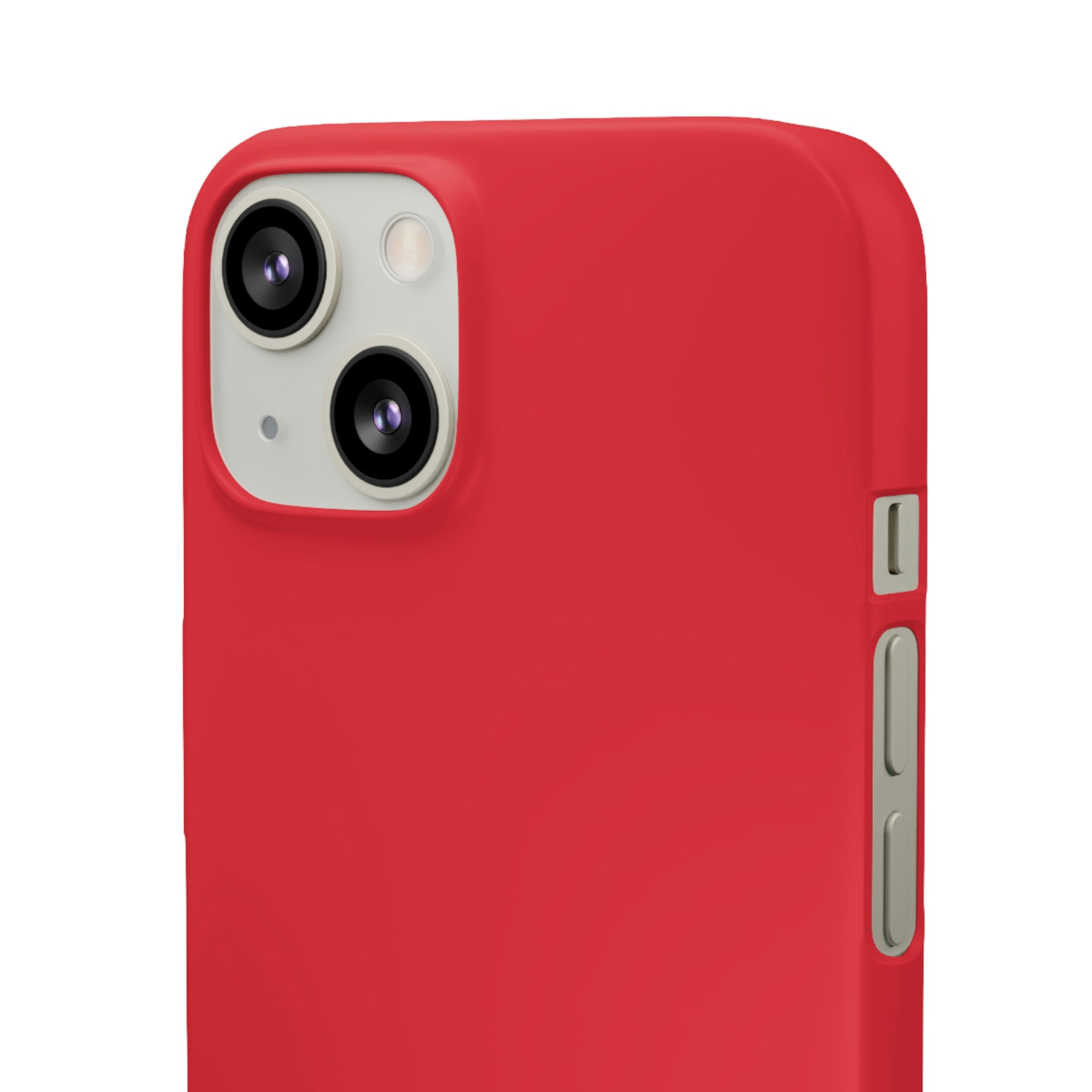 Alizarin crimson iPhone Case (Slim) Phone Case