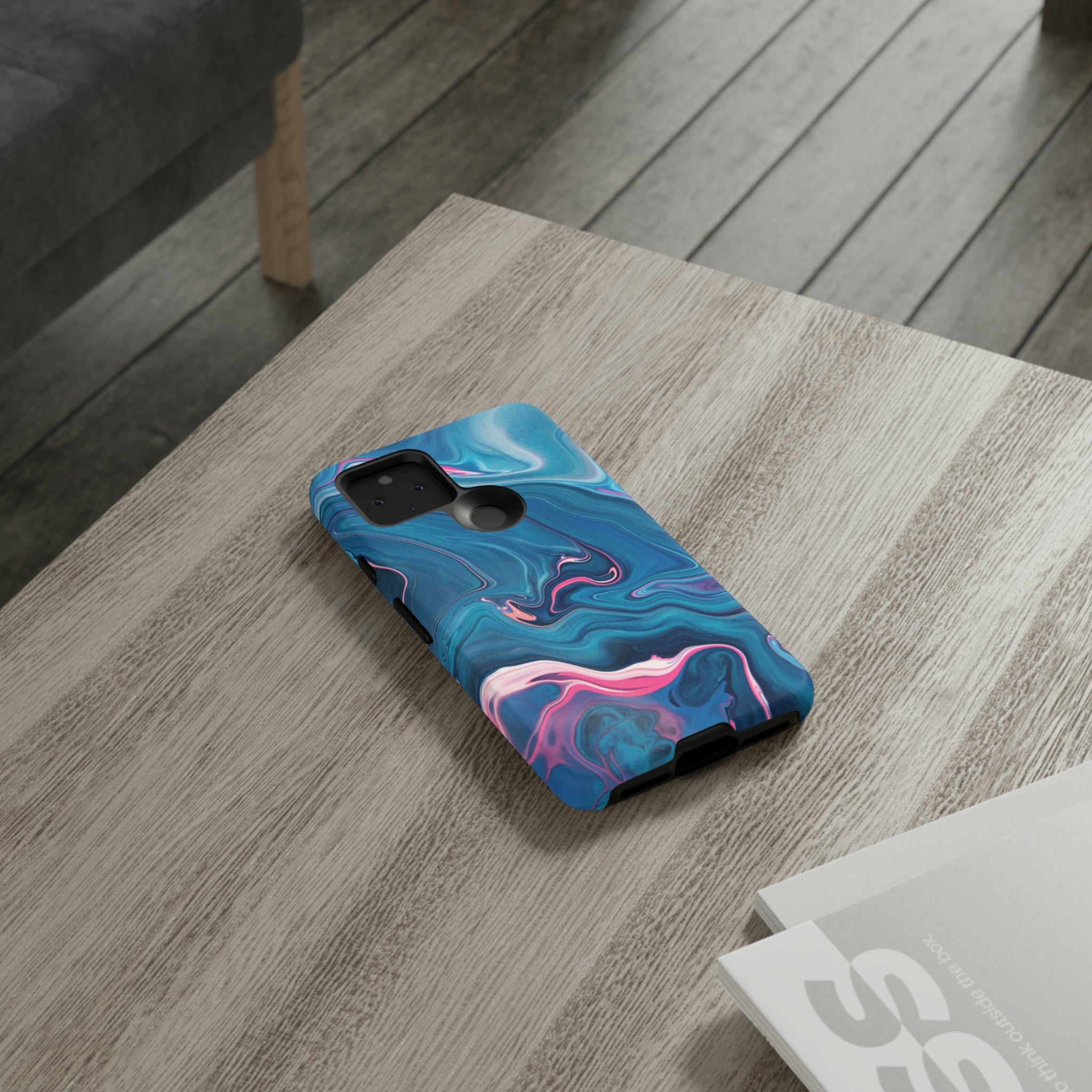 Blue Ink Android Case (Protective) Phone Case