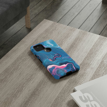 Blue Ink Android Case (Protective) Phone Case