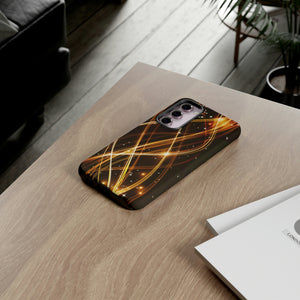 Golden Lines Android Case (Protective) Phone Case