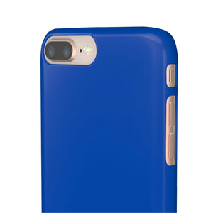 Cobalt Blue iPhone Case (Slim) Phone Case