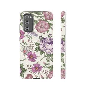 Pastel Vintage Flower Samsung Case (Protective) Samsung Galaxy S20 FE Glossy Phone Case