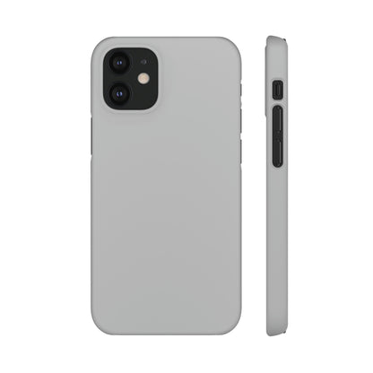 Gray iPhone Case (Slim) iPhone 12 Mini Matte Phone Case