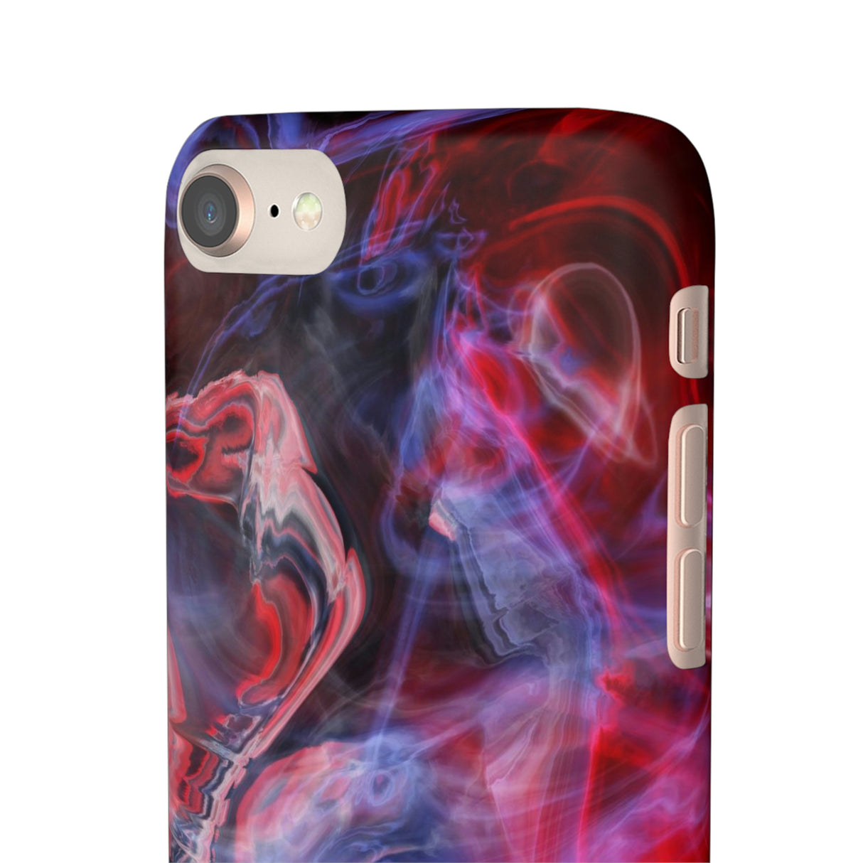 Red Marble iPhone Case (Slim) Phone Case