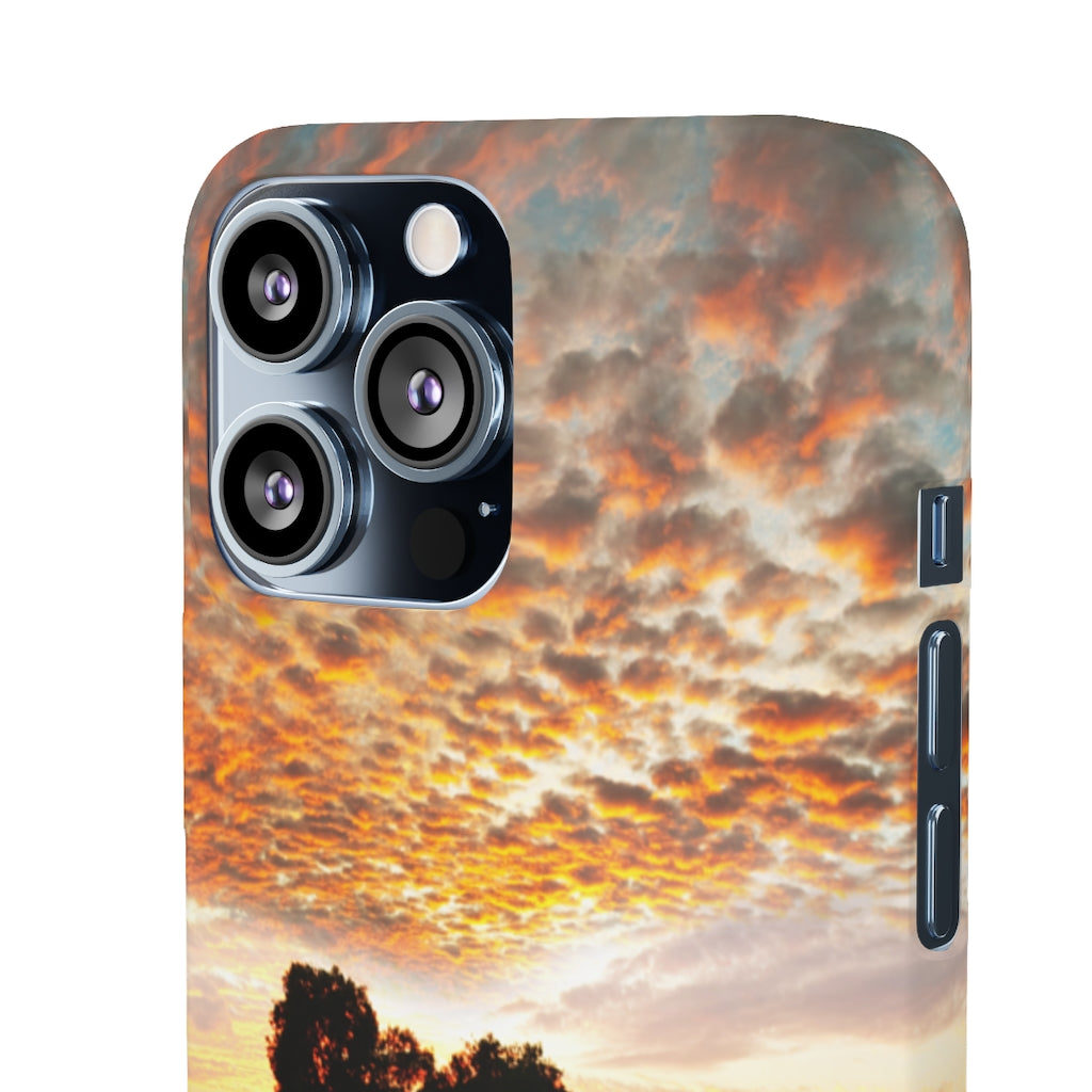 Sunset on the Tropical River Samsung/iPhone (Slim) iPhone 13 Pro Max Matte Phone Case