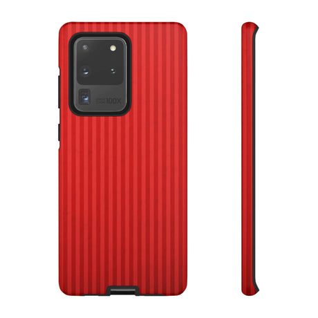 Red Stripes Android Case (Protective) Samsung Galaxy S20 Ultra Matte Phone Case