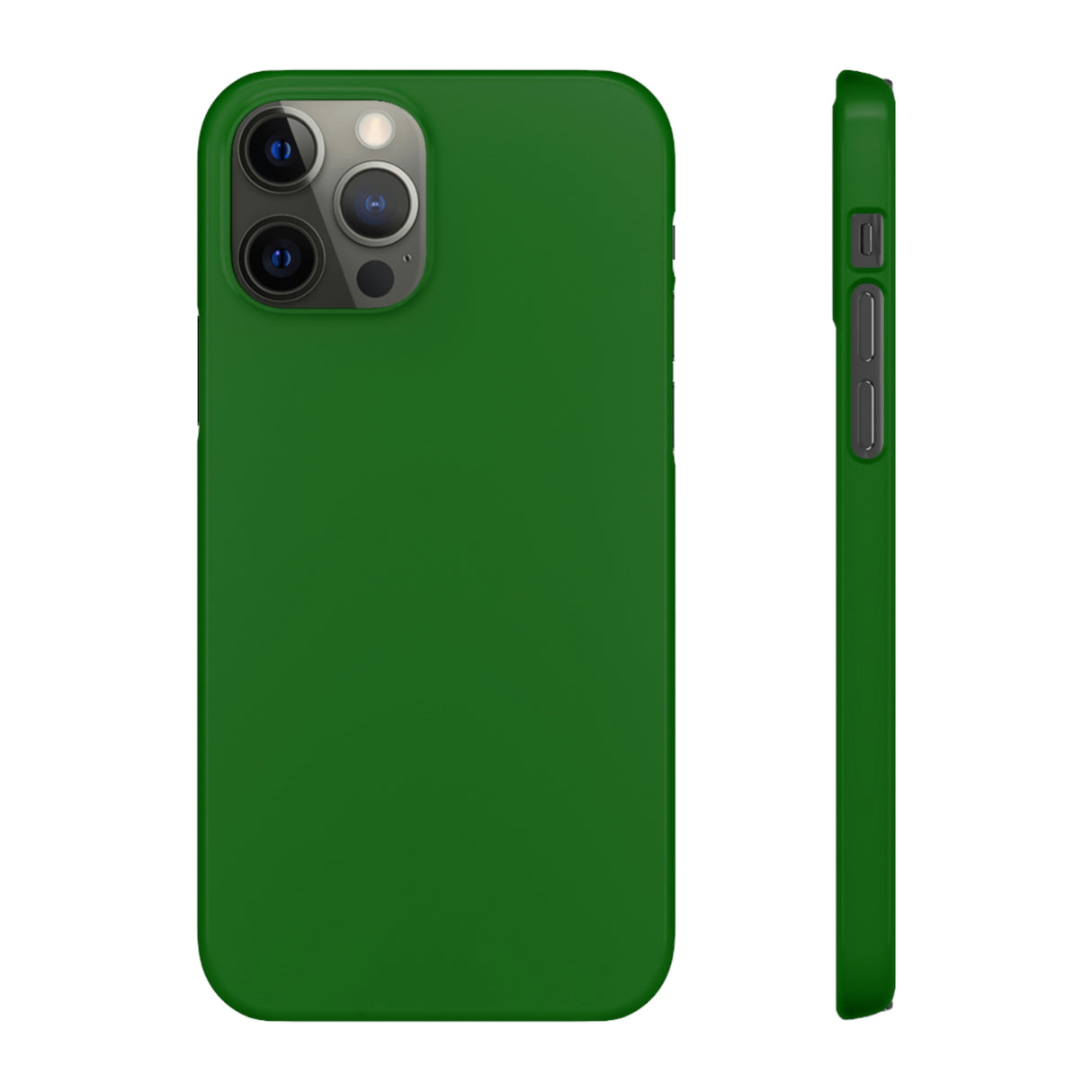 Dark Green iPhone Case (Slim) iPhone 12 Pro Glossy Phone Case