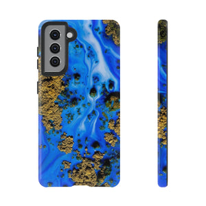 Blue River Ink Art Android Case (Protective) Samsung Galaxy S21 Glossy Phone Case