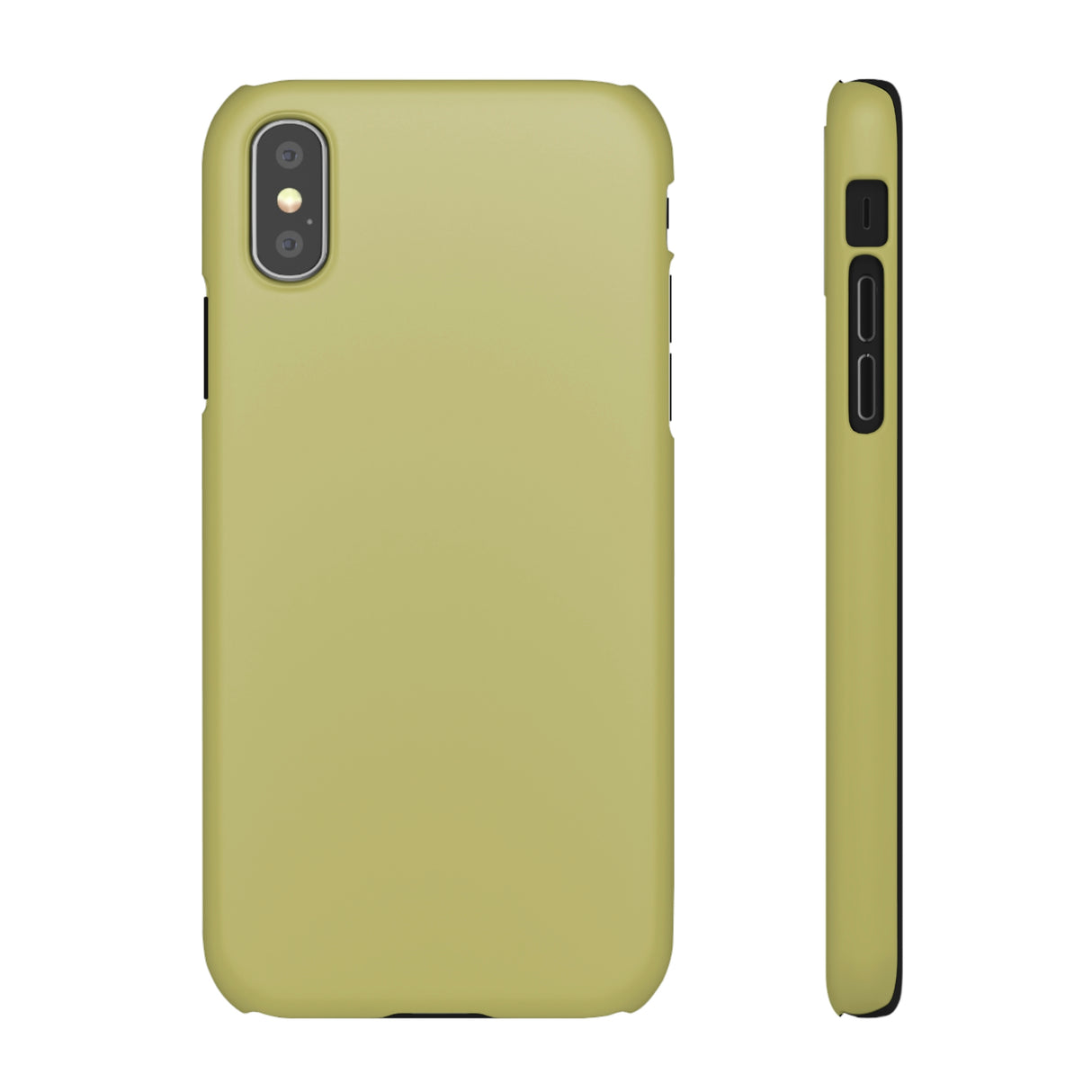 Dark Khaki iPhone Case (Slim) iPhone XS Matte Phone Case