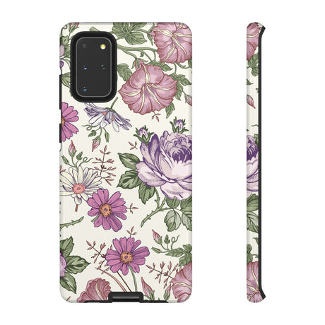 Pastel Vintage Flower Samsung Case (Protective) Samsung Galaxy S20+ Glossy Phone Case