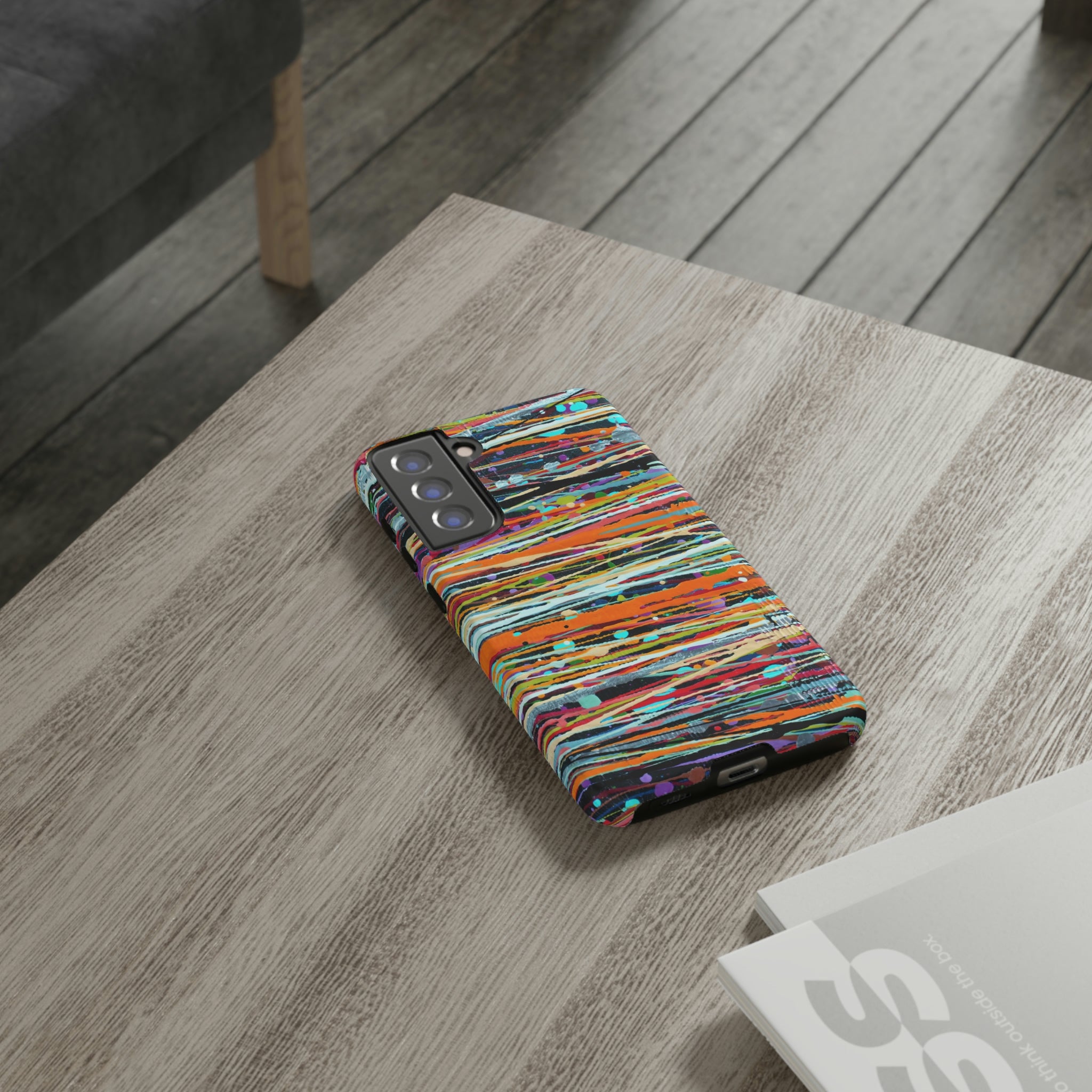 Stripe Art Android Case (Protective) Phone Case