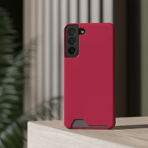 Bright Maroon Android Case (Card) Phone Case