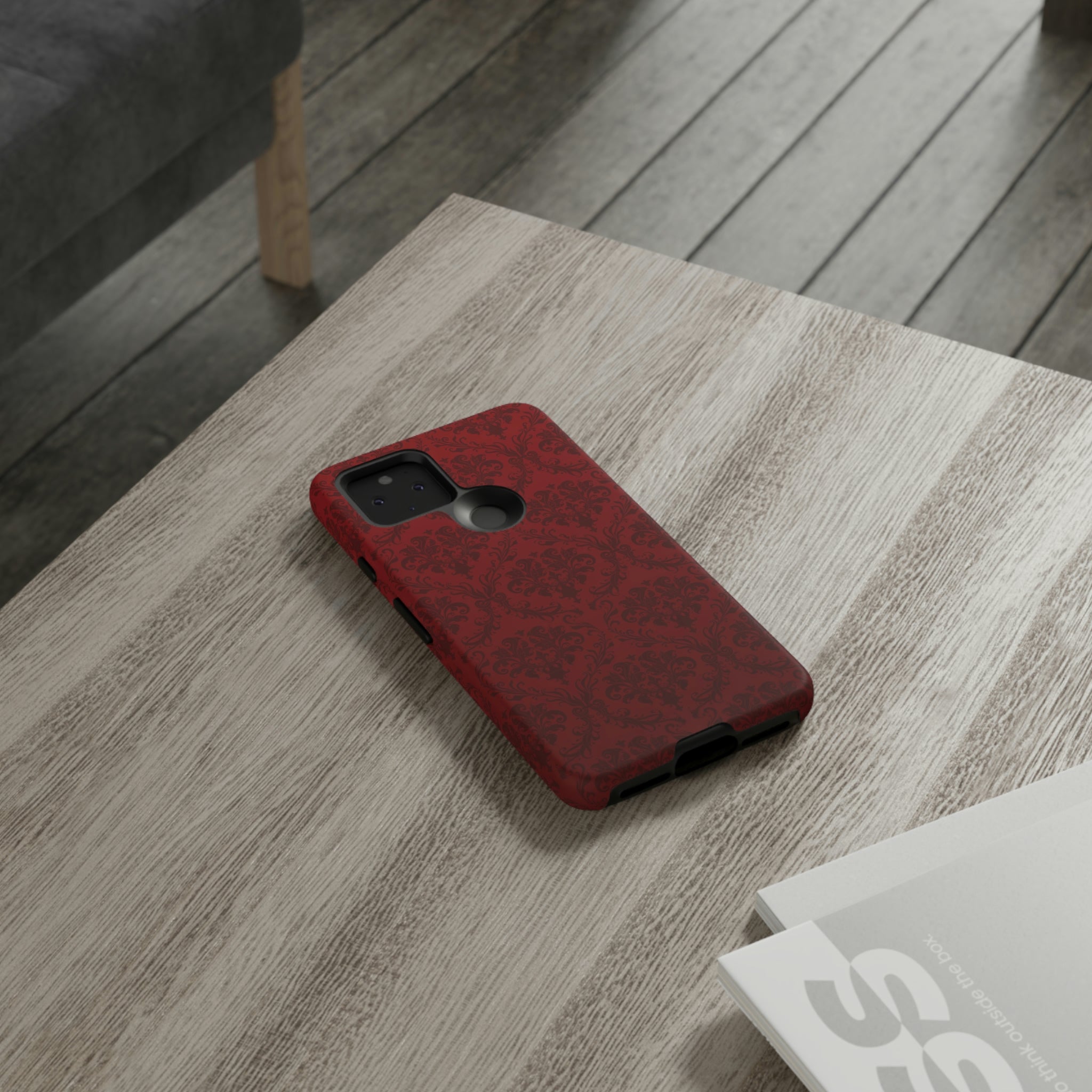 Dark Red Wallpaper Android Case (Protective) Phone Case