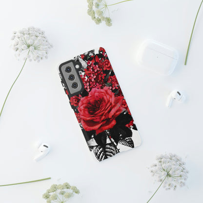 Rola Gothic Flower Samsung Case (Protective) Phone Case