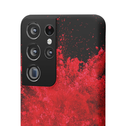 Red Explosion Samsung Case (Slim) Phone Case