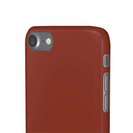 Burnt Umber iPhone Case (Slim) Phone Case