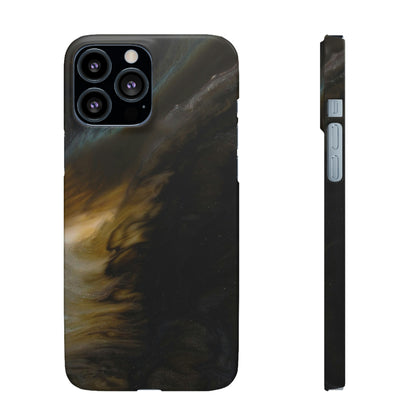 Midnight Shaddow Ink Art iPhone Case (Slim) iPhone 13 Pro Max Matte Phone Case