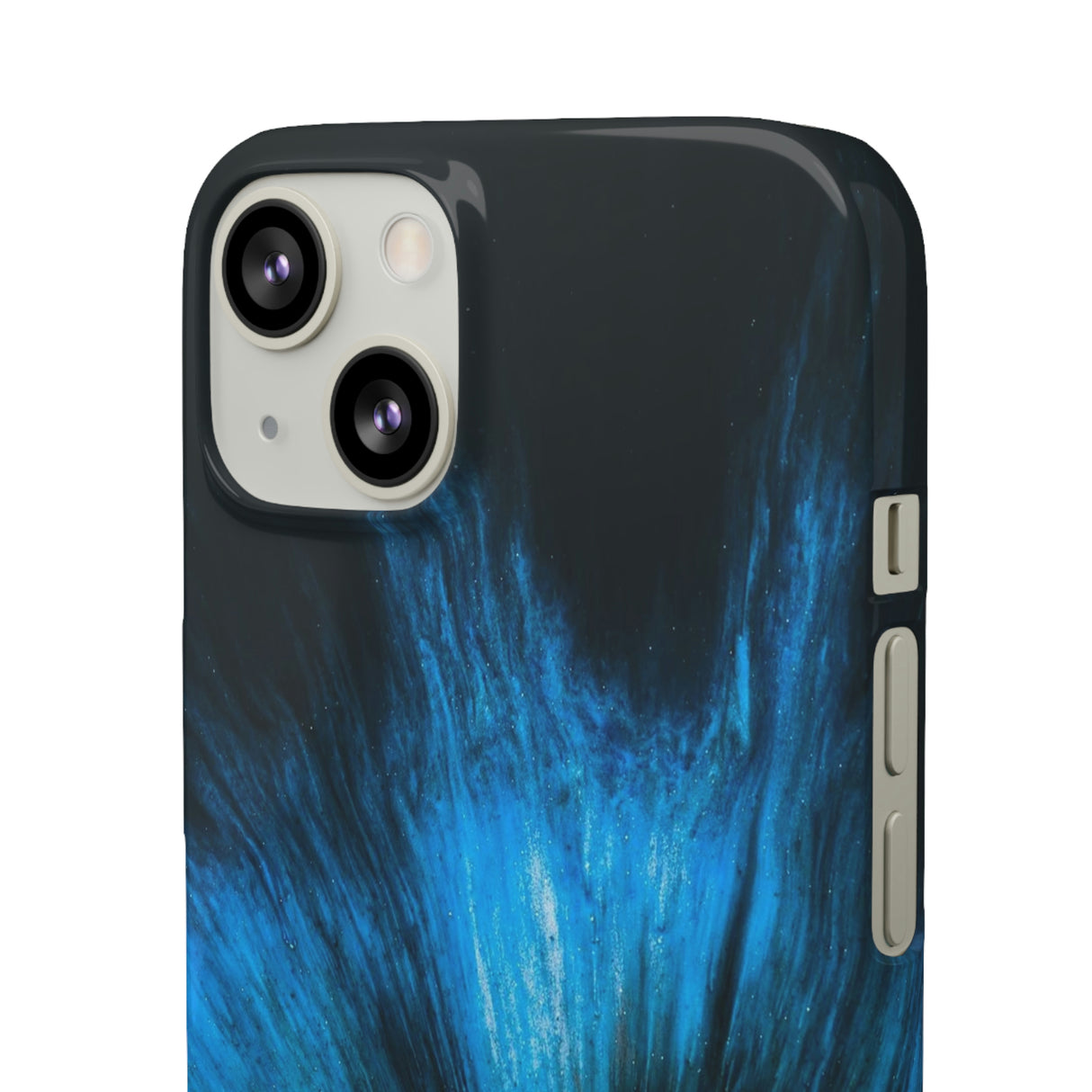 Midnight Shadow Ink Art iPhone Case (Slim) Phone Case