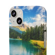 Fantastic Azure Alpine Lake Samsung/iPhone (Slim) iPhone 13 Glossy Phone Case