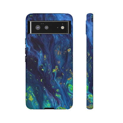 Green Opal Ink Art Android Case (Protective) Google Pixel 6 Matte Phone Case