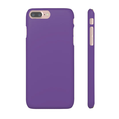 Dark Lavender iPhone Case (Slim) iPhone 7 Plus Matte Phone Case