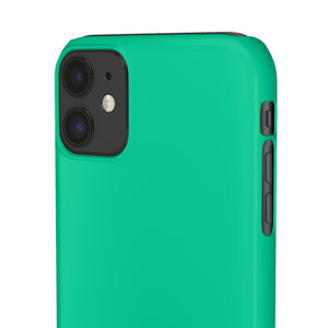 Caribbean Green iPhone Case (Slim) Phone Case