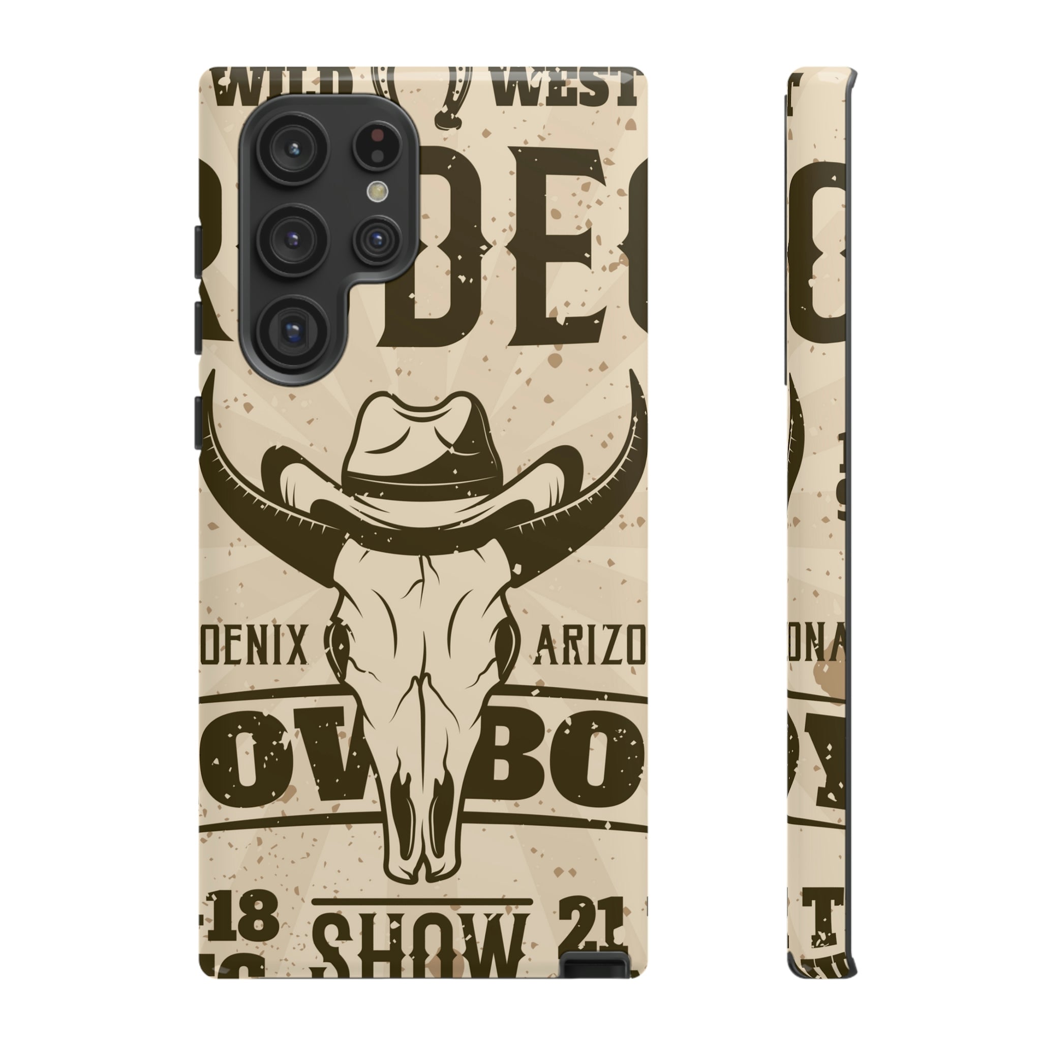 Rodeo Poster Android Case (Protective) Samsung Galaxy S22 Ultra Glossy Phone Case