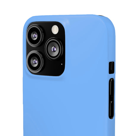 French Sky Blue iPhone Case (Slim) Phone Case