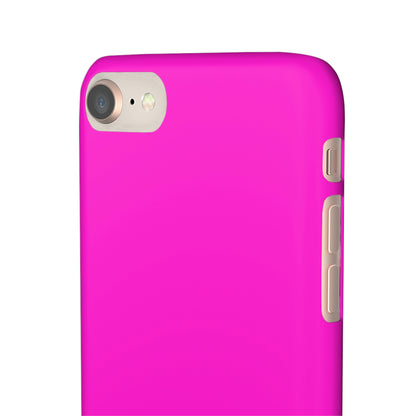 Hot Magenta iPhone Case (Slim) Phone Case