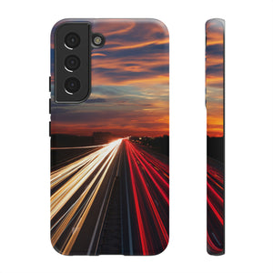 City Lights Android Case (Protective) Samsung Galaxy S22 Matte Phone Case