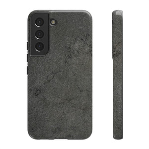 Steel Grey Granite Android Case (Protective) Samsung Galaxy S22 Glossy Phone Case