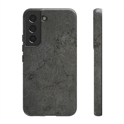 Steel Grey Granite Android Case (Protective) Samsung Galaxy S22 Glossy Phone Case