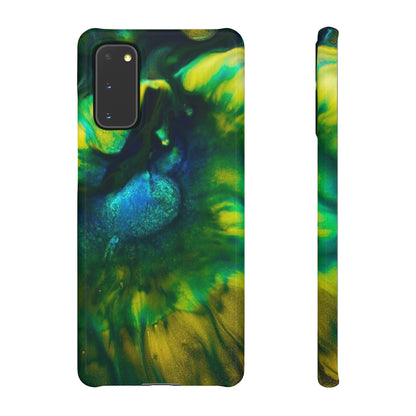 Dragon Eye Ink Art Android Case (Slim) Samsung Galaxy S20 Glossy Phone Case