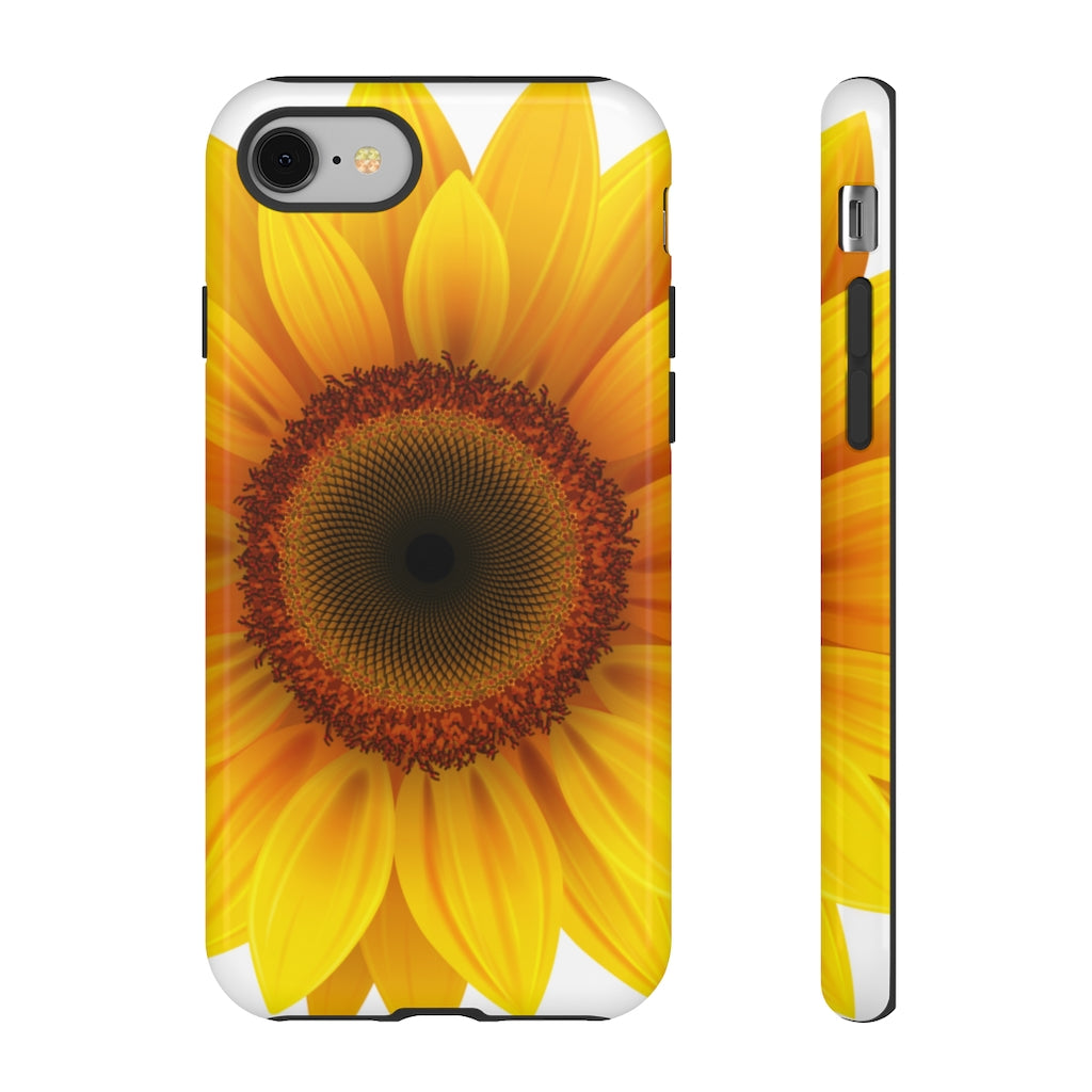 Simply Sunflower iPhone Case (Protective) iPhone 8 Glossy Phone Case