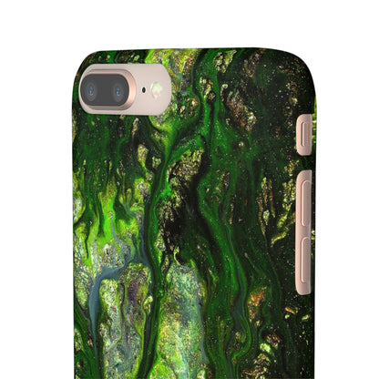 Smaragd Jewel Ink Art iPhone Case (Slim) Phone Case