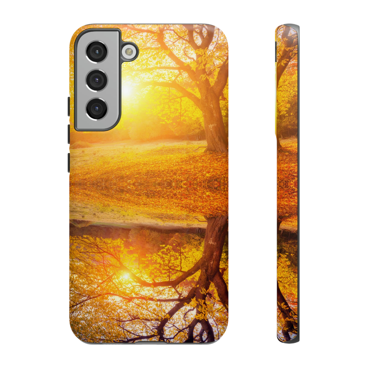 Golden Sundown Android Case (Protective) Samsung Galaxy S22 Plus Matte Phone Case