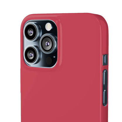 Brick Red iPhone Case (Slim) Phone Case