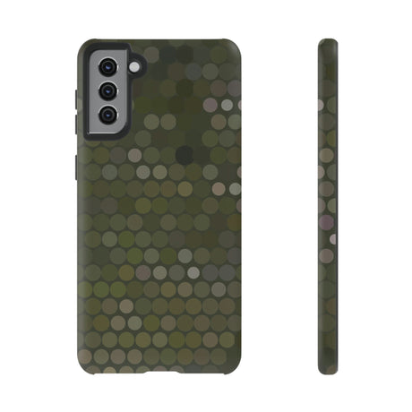 Military Dot Camo Phone case Samsung Galaxy S21 Plus Matte Phone Case