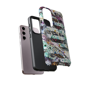 Abstract Green Purple Android Case (Protective) Phone Case