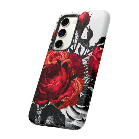 Serarose Gothic Flower Samsung Case (Protective) Phone Case