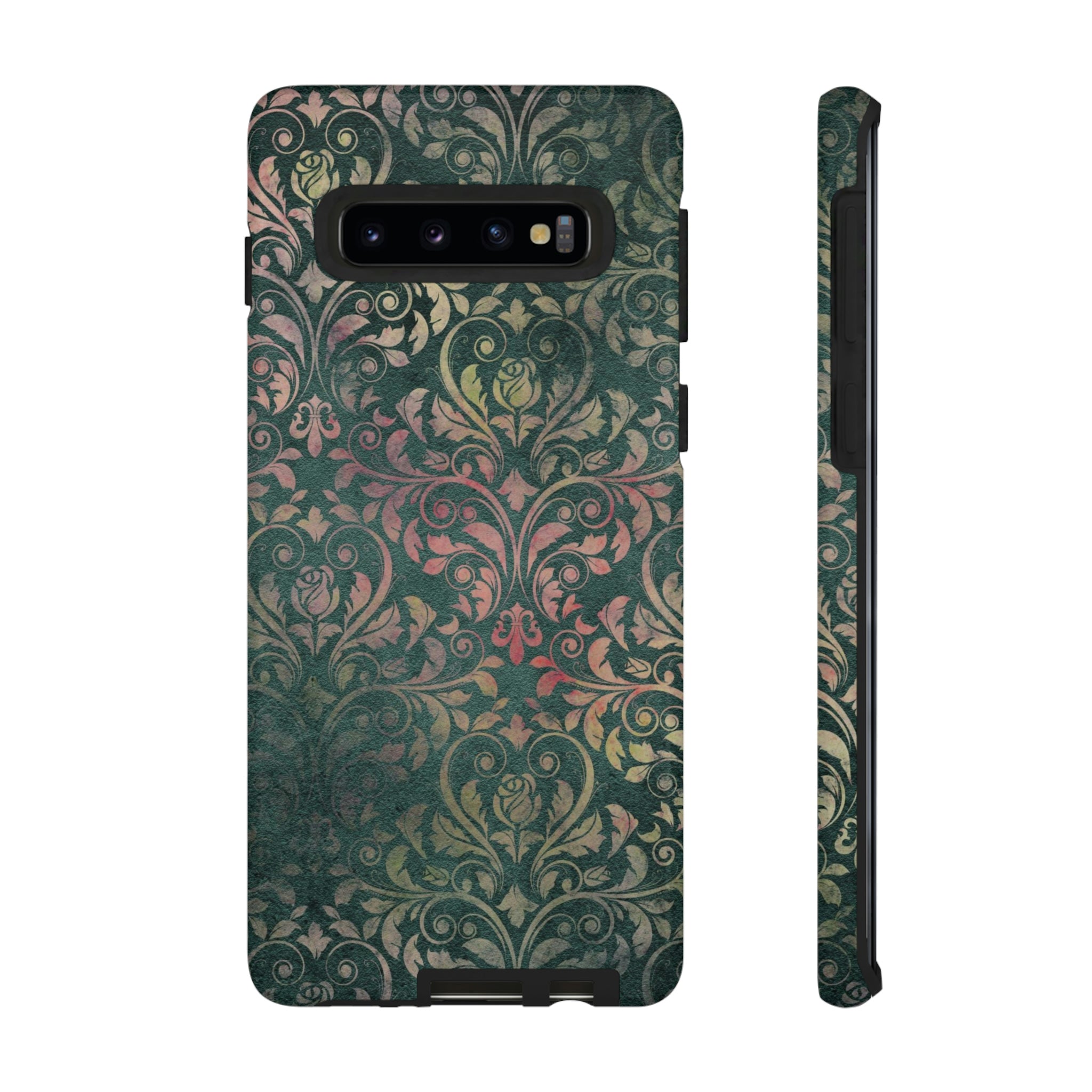 Rogruela Gothic Flower Samsung Case (Protective) Samsung Galaxy S10 Glossy Phone Case