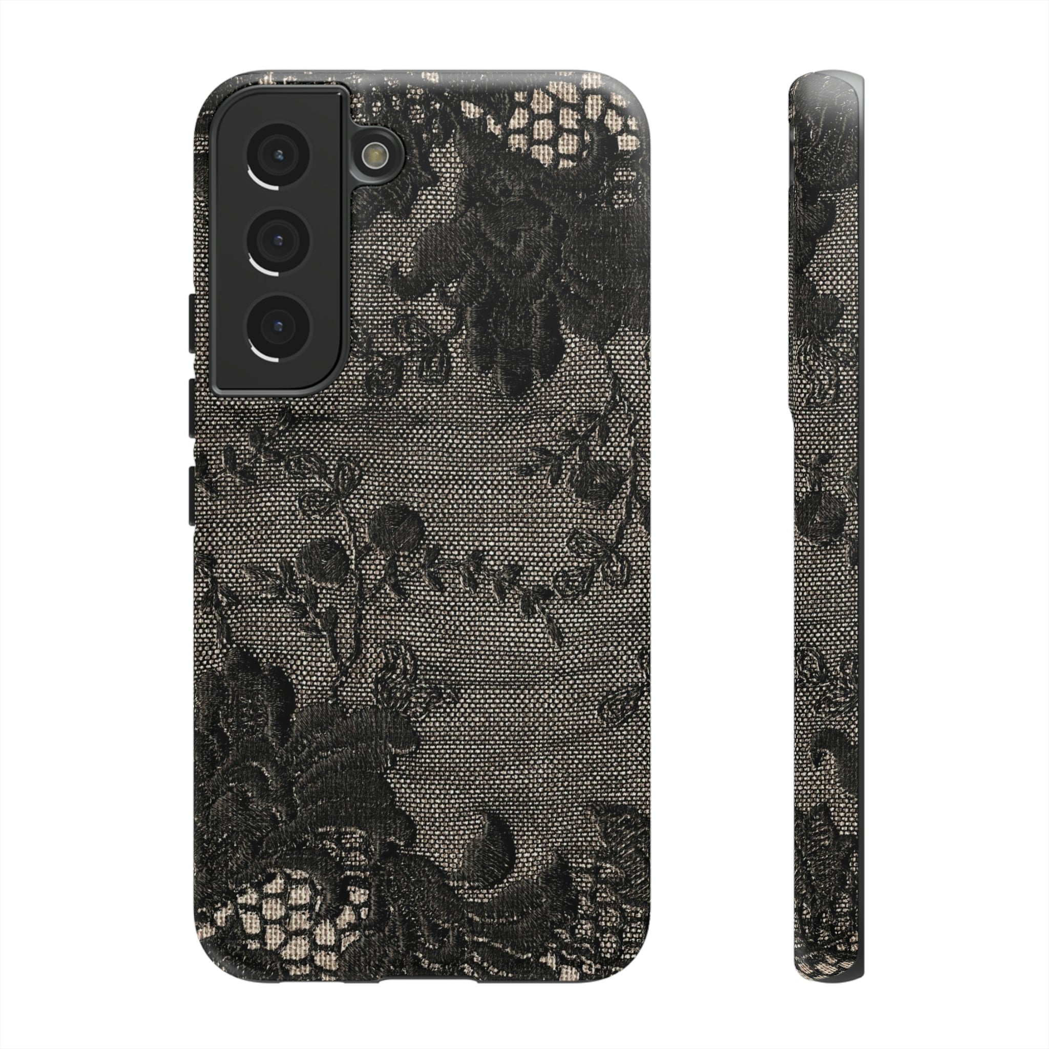 Roclop Gothic Flower Samsung Case (Protective) Samsung Galaxy S22 Matte Phone Case