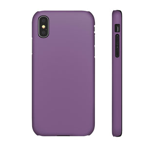 French Lilac iPhone Case (Slim) iPhone X Matte Phone Case