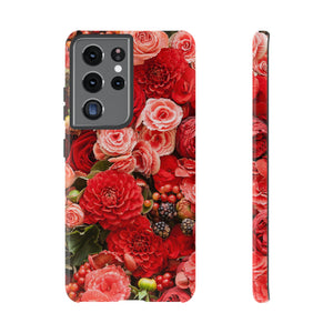 Flower Wall Android Case (Protective) Samsung Galaxy S21 Ultra Glossy Phone Case