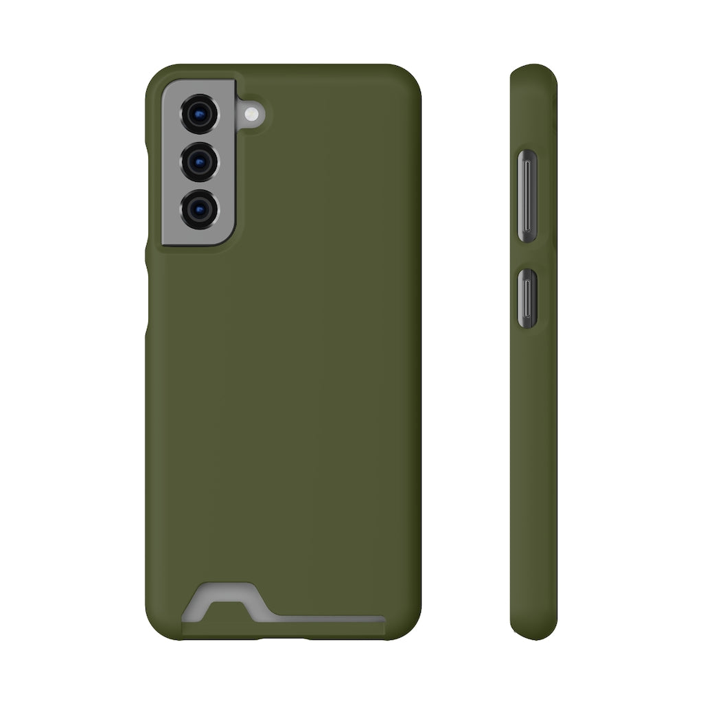 Army Green Android Case (Card) Samsung Galaxy S21 Matte With gift packaging Phone Case