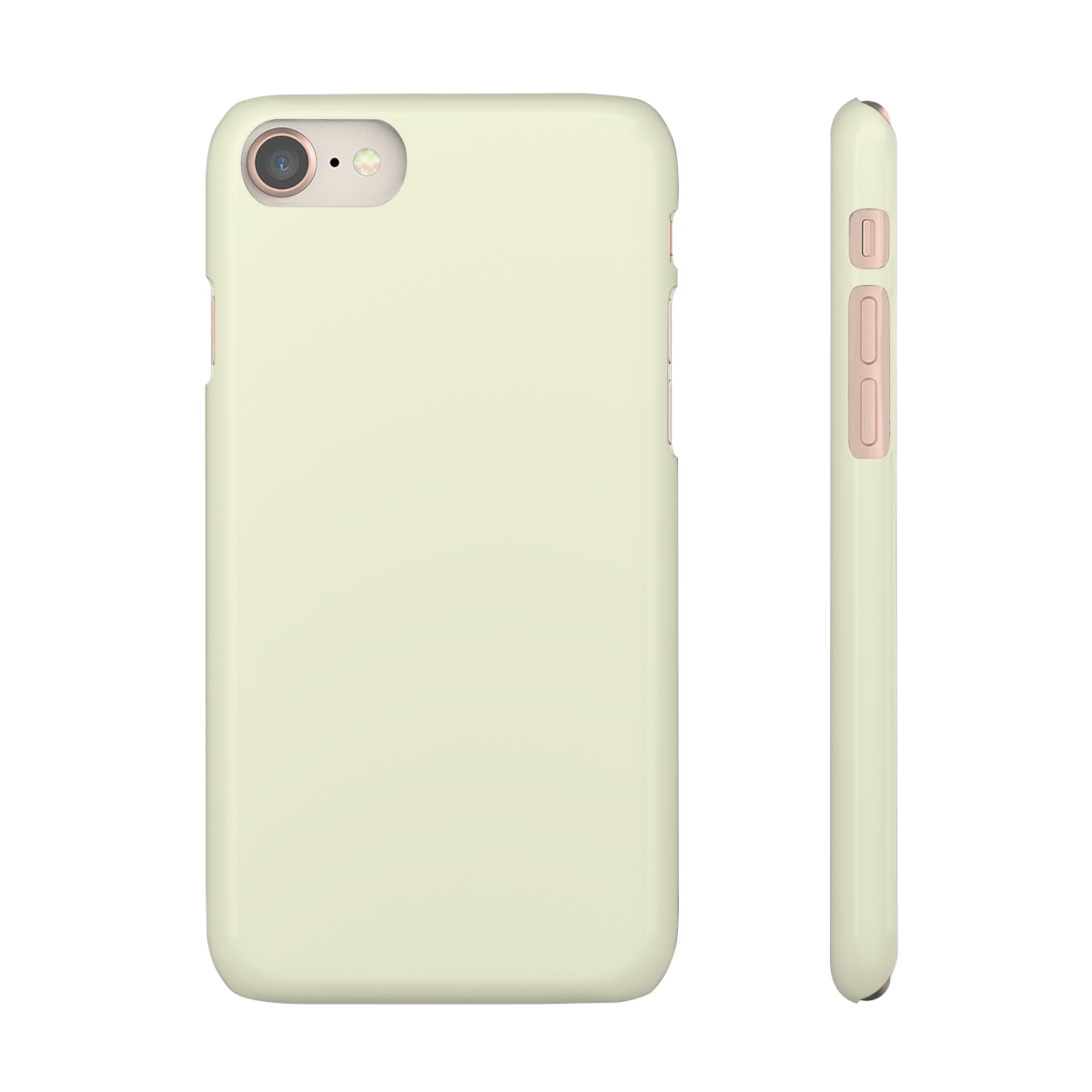 Beige iPhone Case (Slim) iPhone 8 Glossy Phone Case