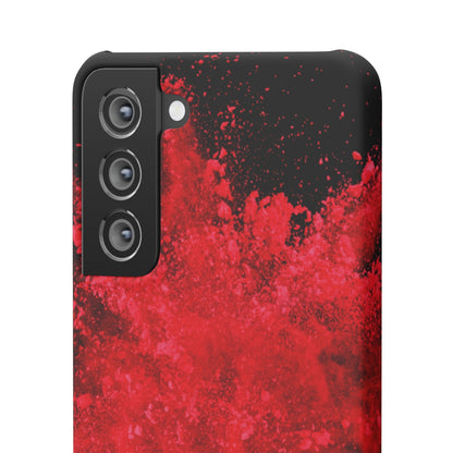 Red Explosion Samsung Case (Slim) Phone Case