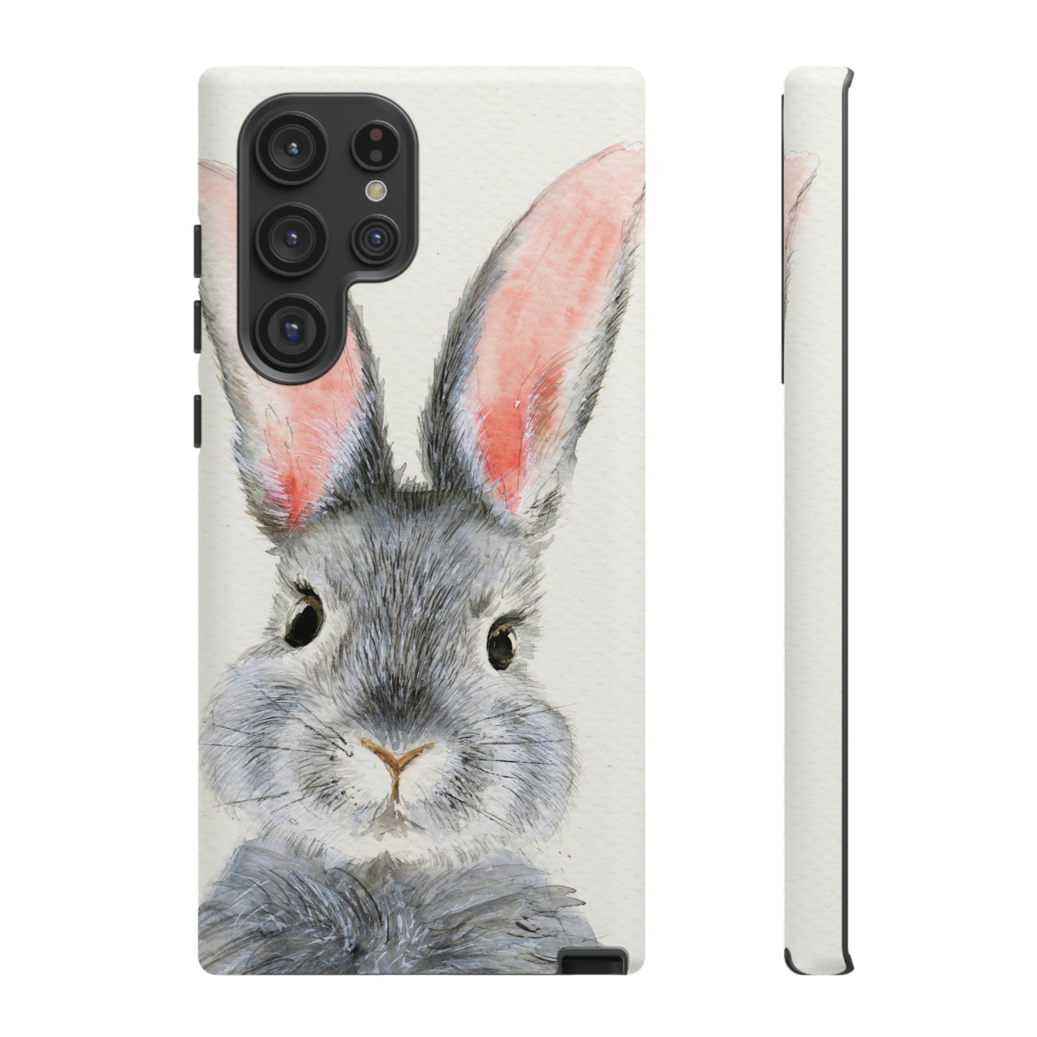 Fluffy Rabbit Android Case (Protective) Samsung Galaxy S22 Ultra Matte Phone Case